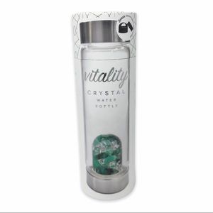 Lifestyle Products Vitality Glass Water Bottle